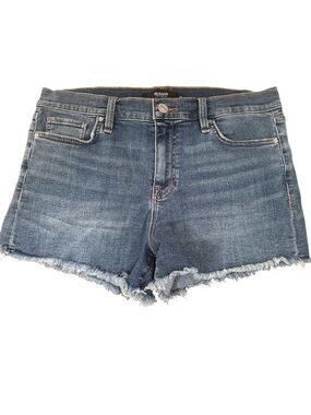 Hudson Gemma Medium 3" Blue Denim Shorts size 32 festival rodeo casual